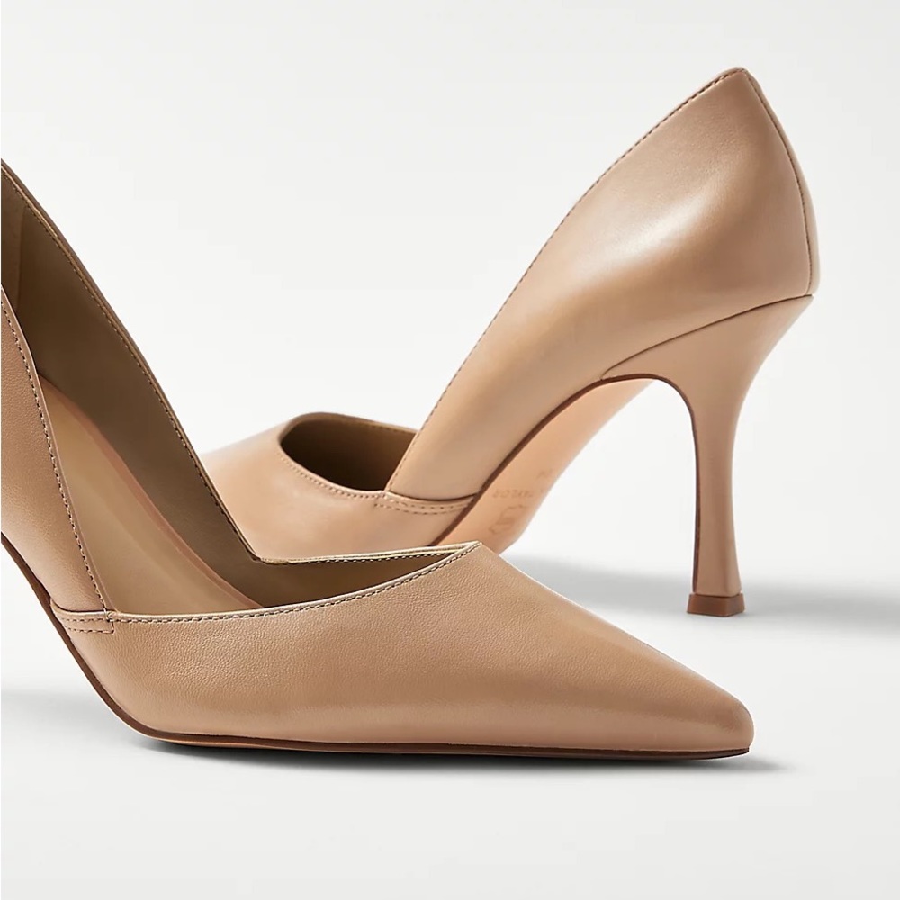 Like New: Ann Taylor Azra Leather Pumps